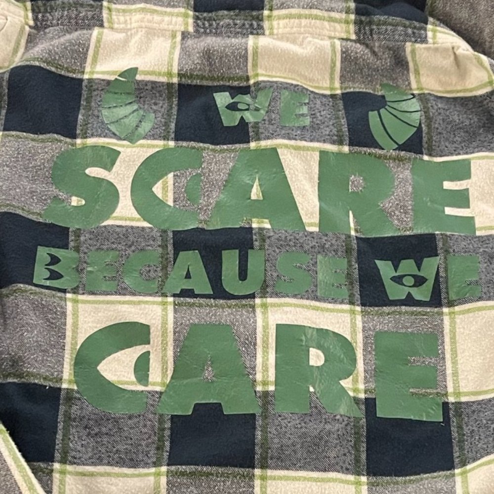 Custom Monster's Inc Flannel
